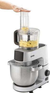 Gorenje Gorenje kitchen machine 1500W, display, cup-iron, case-iron +plastic, nozzles-7, silvery MMC1500SCX фото