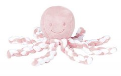 Мягкая игрушка Nattou Lapiduo Octopus Розовый 878753 фото