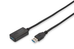 Удлинитель DIGITUS USB 3.0 Active Cable, A/M-A/F, 5 m DA-73104 фото