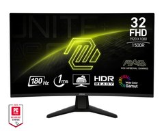 MSI Монітор 31.5" MAG 32C6 2xHDMI, DP, Audio, VA, 180Hz, 1ms, sRGB 101%, CURVED, AdaptiveSync 9S6-3DD41M-001 фото