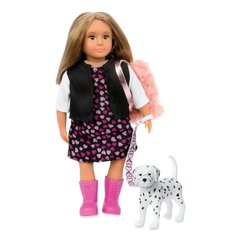 Лялька LORI 15 см Гіа з собачкою Далматинець LO31058Z - купити в інтернет-магазині Coolbaba Toys