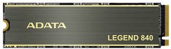 ADATA Твердотельный накопитель SSD M.2 NVMe PCIe 4.0 x4 1TB 2280 LEGEND 840 ALEG-840-1TCS фото