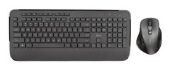 Комлпект клавіатура + миша Trust Mezza WL BLACK - купити в інтернет-магазині Coolbaba Toys