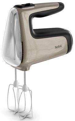 Tefal Ручной миксер Powermix Silence 4-в-1, 850 Вт, 4 насадки, мини-измельчитель, турборежим, бронзовый HT663AF0 фото