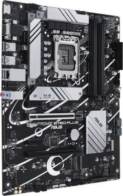 ASUS Материнcька плата PRIME B760-PLUS s1700 B760 4xDDR5 M.2 HDMI D-Sub DP ATX 90MB1EF0-M1EAY0 фото