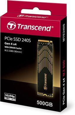 Transcend Накопичувач SSD M.2 500GB PCIe 4.0 MTE240S TS500GMTE240S фото