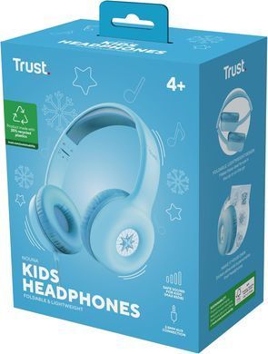 Trust Навушники Nouna Headphones mini-jack, Mic, Синій 25278_TRUST фото