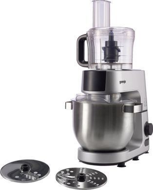 Gorenje Gorenje kitchen machine 1500W, display, cup-iron, case-iron +plastic, nozzles-7, silvery MMC1500SCX фото