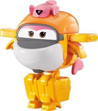 Super Wings Ігрова фігурка-трансформер Super Wings Transform-a-Bots Тікі (Tiki), 12.5см EU780059 фото