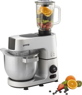 Gorenje Gorenje kitchen machine 1500W, display, cup-iron, case-iron +plastic, nozzles-7, silvery MMC1500SCX фото