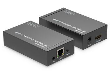 Digitus Набір IP-відеоподовжувачів DIGITUS HDMI, Full HD, 1080p, один до багатьох, 120 м DS-55517 фото