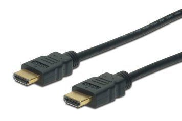 Digitus HDMI High speed + Ethernet (AM/AM) 3.0m, black AK-330114-030-S фото