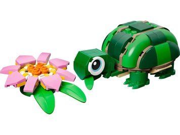 LEGO Конструктор LEGO Creator Черепаха з квіткою водяної лілії 31377 фото