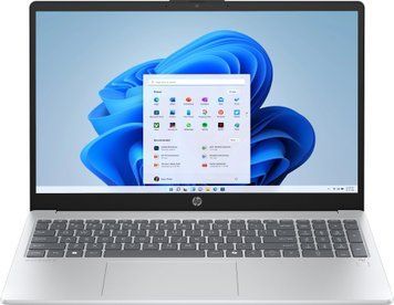 HP Ноутбук HP OmniBook 3 15-fn0008ua 15.6" FHD IPS AG, AMD AI 5 340, 16GB, F1024GB, UMA, Win11, сріблястий BV5V5EA фото