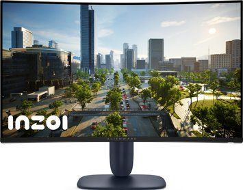 Dell Монітор 31.5" AW3225DM 2xHDMI, DP, USB, VA, 2560x1440, 180Hz, 1ms, DCI-P3 959%, CURVED, FreeSync, HDR 400 210-BQWN фото