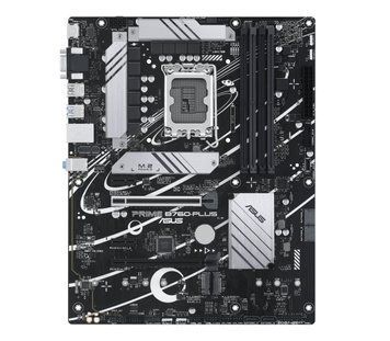 ASUS Материнcкая плата PRIME B760-PLUS s1700 B760 4xDDR5 M.2 HDMI D-Sub DP ATX 90MB1EF0-M1EAY0 фото