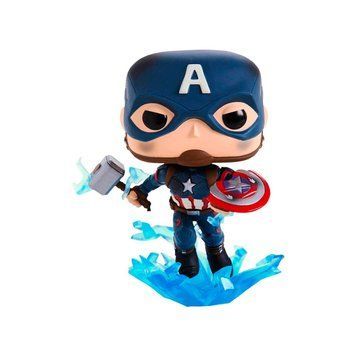 Ігрова фігурка FUNKO POP! cерії "Месники: Фінал" - КАПІТАН АМЕРИКА З МЙОЛЬНІРОМ 45137 фото