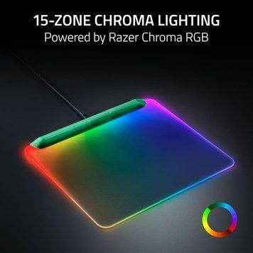 Razer Ігрова поверхня Razer Firefly V2 Pro, М (360х278х4.6мм), RGB, Phantom Green Ed. RZ02-04920300-R3M1 фото