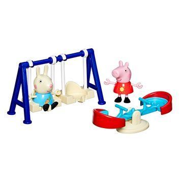 Игровой набор PEPPA FIGURINES серии "Моменты с Пеппой" &ndash; ПРИКЛЮЧЕНИЯ НА КАЧЕЛЯХ G1857 фото