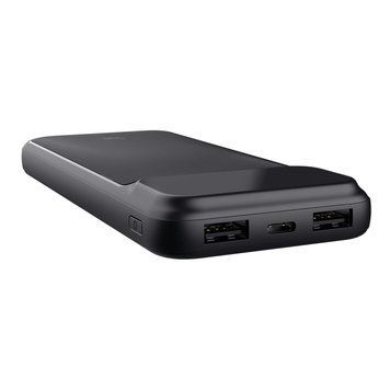 Trust Акумулятор портативний літій-іонний power bank Trust Avala, 10000мА&middot;год, 2хUSB-A/USB-C, 20W, PD/QC 3.0, чорний 25882_TRUST фото