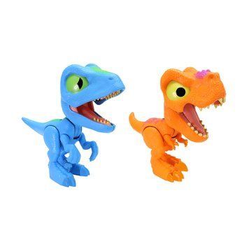 Набір фігурок з механічною функцією DINOS UNLEASHED &ndash; ТІ-РЕКС І ВЕЛОЦИРАПТОР 31128 фото
