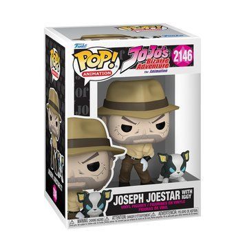 Набор фигурок FUNKO POP! серии "JoJo's Bizarre Adventure" &ndash; ДЖОЗЕФ И ИГГИ 88461 фото