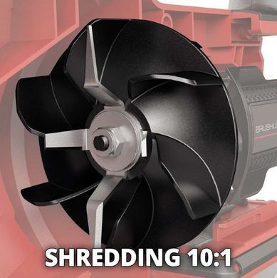 Einhell Пылесос садовый аккум VENTURRO 18/210, 18В,PXC, 8000-14000 об/мин, 500 м3/ч, 210 км/ч, 45 л 3433625 фото