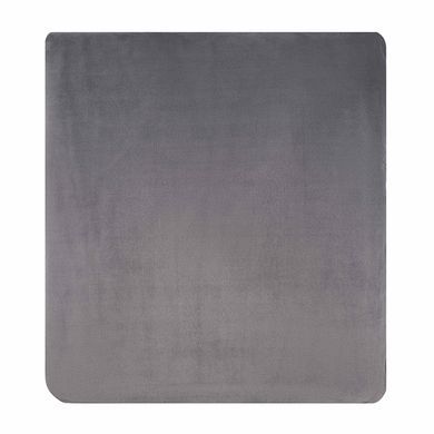 ARDESTO Покривало Delicate 160х200см, 100% поліестер, сірий світлий