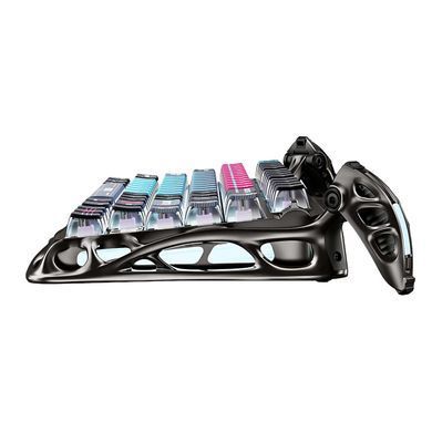 GravaStar Клавиатура механическая Mercury V75 Pro 80keys, Magnetic Jade Gaming, 8K, USB-A, RGB, Cyberpunk GSV75PRO_U_RM_EGRY фото