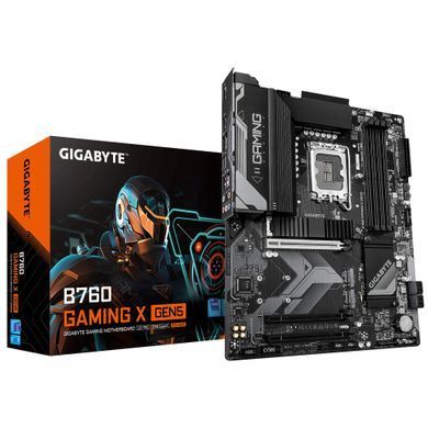 Gigabyte Материнська плата B760 GAMING X GEN5 s1700 B760 4xDDR5 M.2 HDMI DP ATX B760_GAMING_X_GEN5 фото