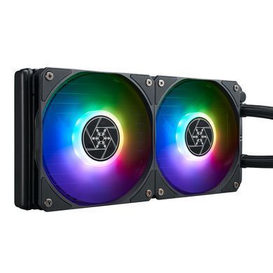 SilverStone Система жидкостного охлаждения Vida VD240-SLIM, LGA1700, 2066, 2011, 1200, 115x, AM5, AM4 TDP200W SST-VD240-SLIM фото