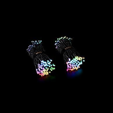 Twinkly Smart LED Гірлянда Twinkly Strings RGBW 400, Gen II, IP44, довжина 32м, кабель чорний TWS400SPP-BEU фото