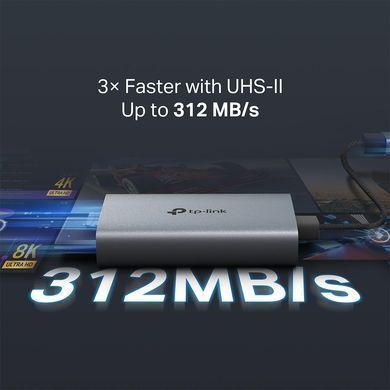 TP-Link USB-Концентратор UA440C 1xSD, 1x-microSD, USB TypeC UA440C фото