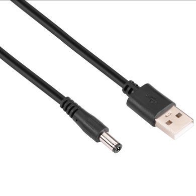2E Кабель живлення USB-A - DC 5,5х2,1 мм, 5V/1,5A 1283126552816 фото