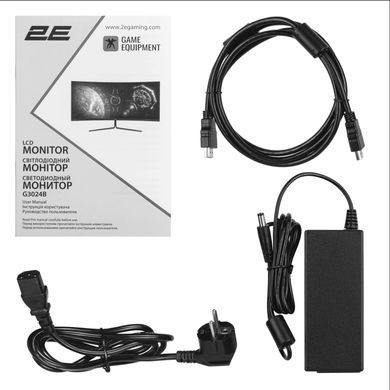 2E Монитор 30" G3024B 2xHDMI, DP, Audio, VA, 2560x1080, 21:9, 200Hz, 1ms, CURVED, FreeSync 2E-G3024B-01.UA фото