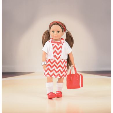 Набір одягу для ляльок LORI Сукня з принтом LO30009Z фото