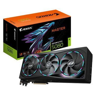 Gigabyte Видеокарта GeForce RTX 5080 16GB GDDR7 AORUS M GV-N5080AORUS_M-16GD фото