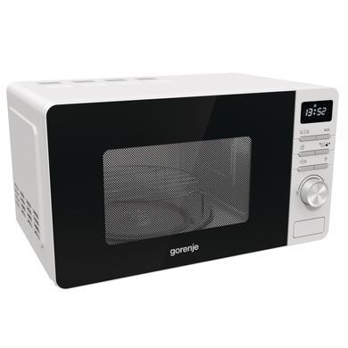 Gorenje MO20A4[Микроволновая печь, 20л, электр. управл., 800Вт, гриль, дисплей, белый] MO20A4W фото