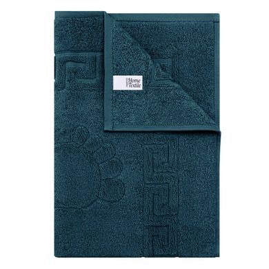 ARDESTO Коврик для ног махровый Home 50х70см, 100% хлопок, изумрудный