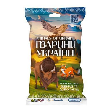 Дисплей стретч-игрушек в виде животного &ndash; ЖИВОТНЫЕ УКРАИНЫ (12 шт.) 1/CN25-CDU фото