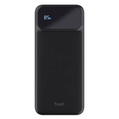 Trust Акумулятор портативний літій-іонний power bank Trust Avala, 10000мА&middot;год, 2хUSB-A/USB-C, 20W, PD/QC 3.0, чорний 25882_TRUST фото