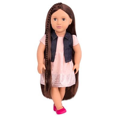 Лялька Our Generation Кейлін 46 см зі зростаючими волоссям, брюнетка BD31204Z фото