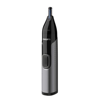 Philips Тример Series 3000, 1хАА, насадок-2, сталь, чорний NT3650/16 фото