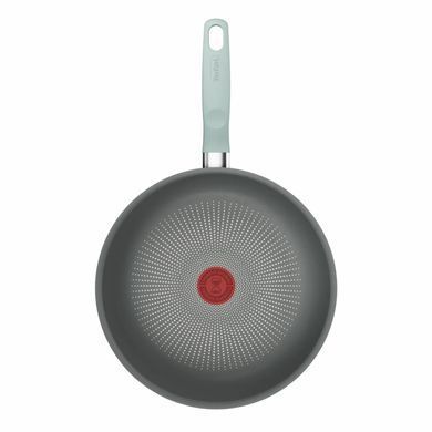 Tefal Сковорода WOK Halo EUCALYPTUS, 26 см, алюминий, бакелит, серый G0167702 фото