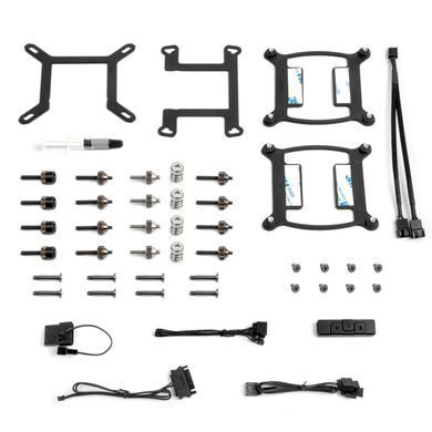 SilverStone Система жидкостного охлаждения Vida VD240-SLIM, LGA1700, 2066, 2011, 1200, 115x, AM5, AM4 TDP200W SST-VD240-SLIM фото