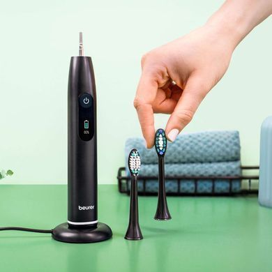 Beurer "Beurer toothbrush electric Midnight Ink GP, 80th. fluct/min, nozzle-2, 5 modes, black" SC_50_MIDNIGHT_INK_GP фото