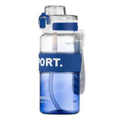 ARDESTO Пляшка для води ARDESTO Gradient 780мл, пластик, блакитний