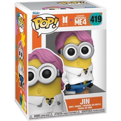 Funko Фигурка Funko POP Rocks: Minions X BTS - Jin 889698859653 фото