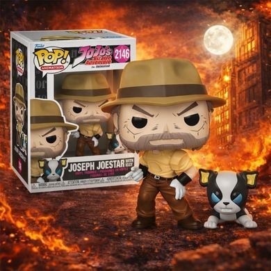 Набор фигурок FUNKO POP! серии "JoJo's Bizarre Adventure" &ndash; ДЖОЗЕФ И ИГГИ 88461 фото