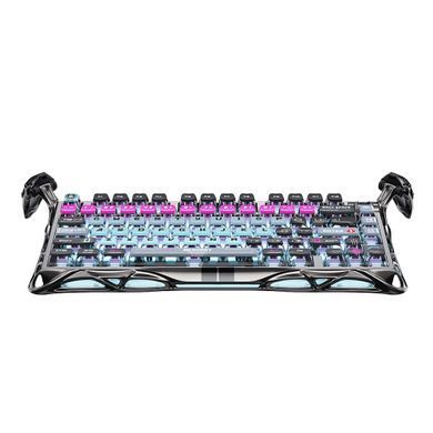 GravaStar Клавиатура механическая Mercury V75 Pro 80keys, Magnetic Jade Gaming, 8K, USB-A, RGB, Cyberpunk GSV75PRO_U_RM_EGRY фото